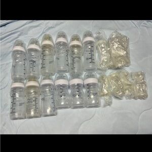 Baby Feeding Bottle Set - Clear